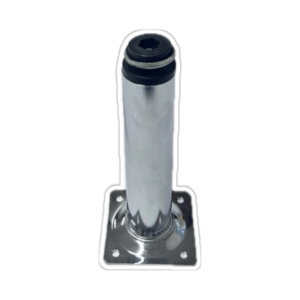 Pé cilíndrico de metal regulavel 150 Ref.: 43067