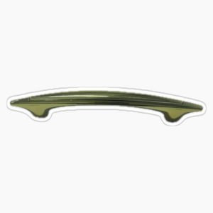 Puxador Flash cinza (128) Ref.: 7771