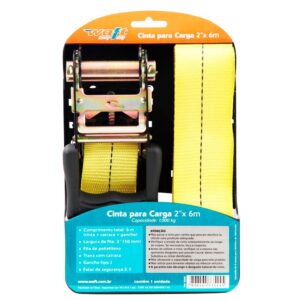 Cinta Para Carga Waft Com Catraca 2''X6,0M 2'' 1Pecas 6242 <br> Ref.: 41245
